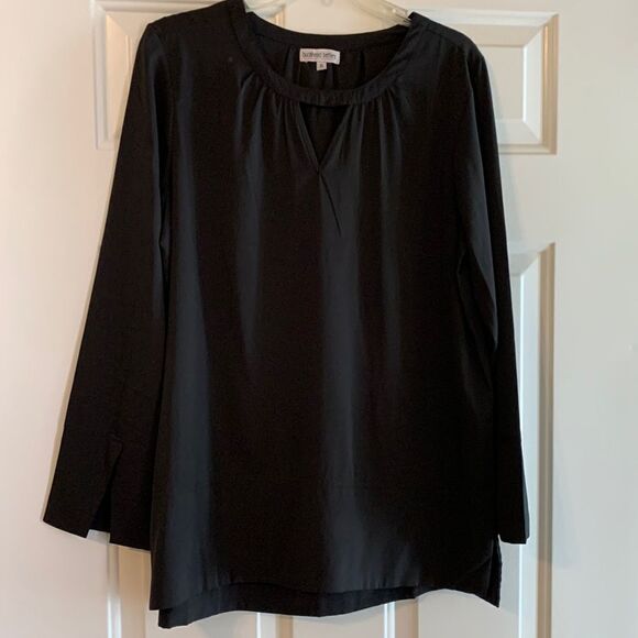 Buckhead betties Size XL black blouse - Picture 1 of 9
